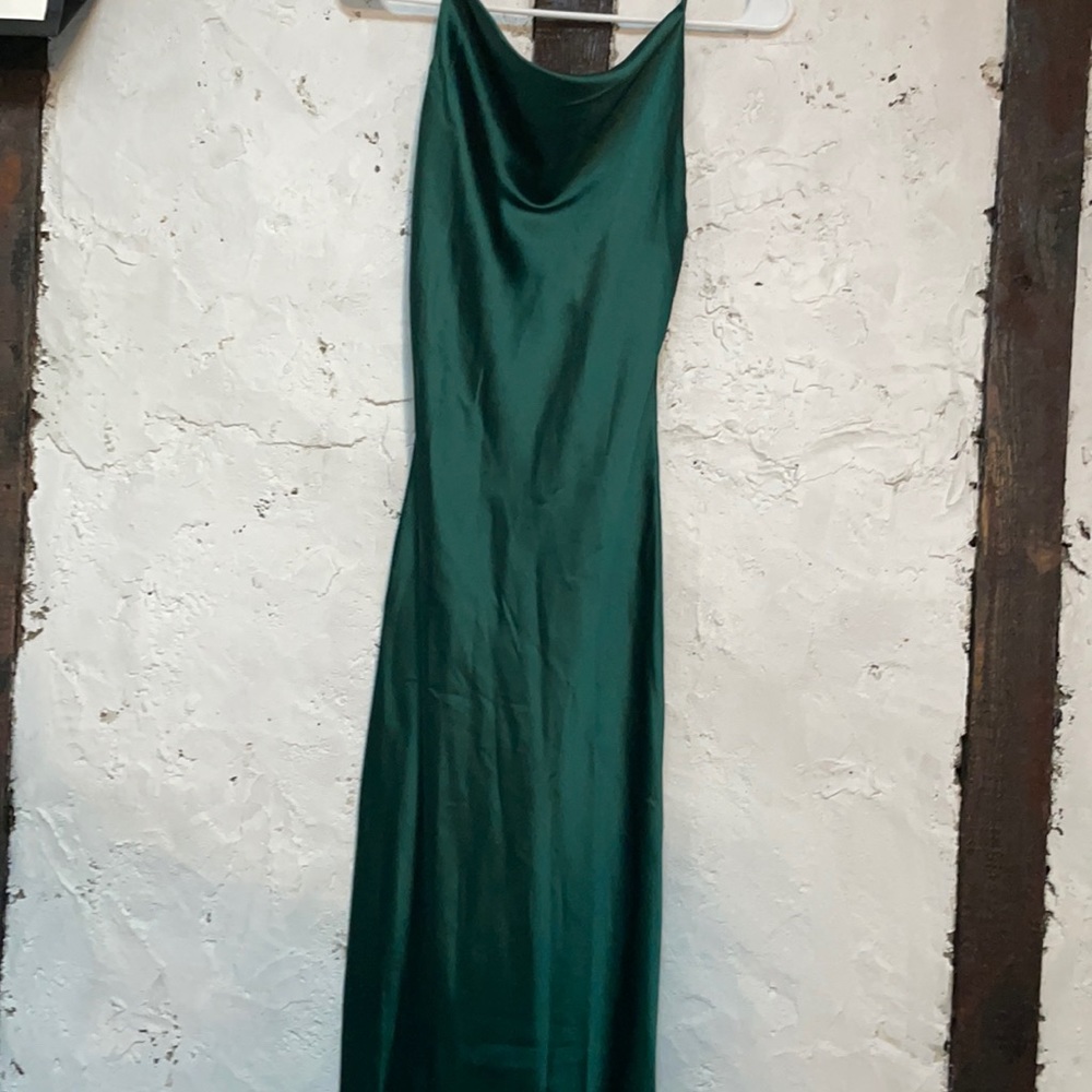 PRINCESS POLLY SATIN MAXI DRESS